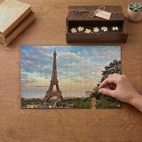 Terk Edilmil Ev - Kırık Pencere Tasarımı 240 Parça Ahşap Puzzle Ahşap Kutuda MP01196