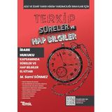 Terkip İdare Hukuku Kapsamında Süreler ve Hap Bilgiler El Kitabı