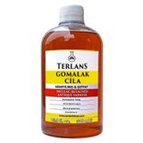 Terlans Ağartılmış Şeffaf Gomalak Cilası 500 ml Doğal Ahşap Cilası Shellac Bleached