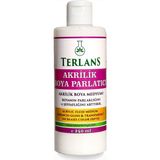 Terlans Akrilik Boya Parlatıcı 250 ml İnce Kıvamlı Parlaklık Artırıcı Medyum
