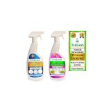 Terlans Banyo Duşakabin Armatür Temizleyici + Cam Temizleyici Kristal Parlaklık 2x500ml