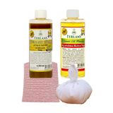 Terlans Doğal Ahşap Cila Seti Gomalak 250 ml Shellac ve Keten Yağı 250 ml