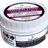 Terlans Doğaltaş Granit Koruyucu Vaks 250 ml | Natural Stone Protection Wax | Doğal Saten Görünüm, Leke İtici Bakım | Parlatıcı Değil Koruyucu Cila