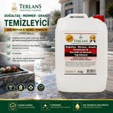 Terlans Doğaltaş, Mermer ve Granit Temizleyici 5Kg | Dış Mekan Hassas Zemin İçin Güvenli ve Etkili Temizlik | Natural Stone Care Granite & Marble Cleaner - 5 kg