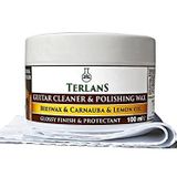 Terlans Gitar Gövde Klavye Temizleyici Parlatıcı Koruyucu Vaks Krem 100 ml Guitar Cleaner & Polishing Wax