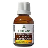 Terlans Gitar Teli Temizleyici & Koruyucu Yağlayıcı 25 ml + Mikrofiber Bez | Uzun Ömürlü, Pas Önleyici ve Pürüzsüz Çalma Deneyimi | Guitar String Lubricant