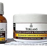 Terlans Gitar Temizlik Bakım Seti 4 lü Gövde Klavye Temizleyici Parlatıcı Vaks & Tel Yağlayıcı Guitar Cleaning Kit