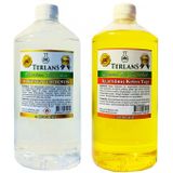 TERLANS Kokusuz Terebentin ve Resim Yağı (Keten Yağı) 2 x 1000 ml