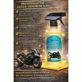 TERLANS Motosiklet Temizleyici & Hızlı Cila 500 ml Sprey + Mikrofiber Bez | Detay Temizlik & Saten Parlaklık | Boyalı ve Plastik Yüzeyler İçin