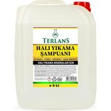 Terlans Parfümlü Halı Yıkama Şampuanı, 5 Lt Makine Için Köpük ve Ph Ayarlı Konsantre Şam - Çok Renkli