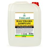 Terlans Parfümlü Halı Yıkama Şampuanı, 5 Lt Makine İçin Köpük ve pH Ayarlı Konsantre Şampuan