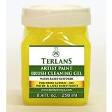 Terlans Sanatsal Boya ve Fırça Temizleyici Yoğun Kıvam 250 ml Art Paint Brush Cleaner Restorer