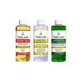 Terlans Yağlı Boya Seti Yardımcı Malzemeler 3 X 250 Ml Kokusuz Terebentin Resim Yağı Ve Boya Tem.