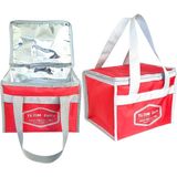 Term Bag Katlanabilir Profesyonel Isı Yalıtımlı Termal Termo Termos Kamp Piknik Çantası Sıcak Soğuk Tutucu 20 Litre - 20 lt - Kırmızı