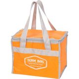 Term Bag Katlanabilir Profesyonel Isı Yalıtımlı Termal Termo Termos Kamp Piknik Çantası Sıcak Soğuk Tutucu 20 Litre - 20 lt - Turuncu