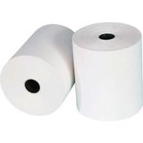 Termal Adisyon Yazıcı Kağıdı Rulosu 80X80 Adisyon Yazıcı Kağıdı (10LU) - Beyaz