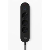 Termal Akım Korumalı 3'lü Priz – 2 USB-A + 1 Type-C Çıkış – 2500 Watt – Güvenlik ve Isı Koruması