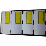 Termal Karton Raf Etiketi Sarı 38X80 500 Adet