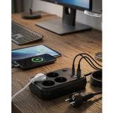 Termal Korumalı Uzatma Kablosu 4 Priz Usb Ve Type C Çoklu Şarj İstasyonu FRTKGT25DYMUCZZZCOKLUAKIMKORUMAPRİZ3441-2