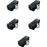 Termal Pos Yazar Kasa Rulosu - Pos Kağıdı - Beyaz - 56 mm x 13 Metre - 10 Adetlik 5 Paket