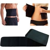 Termal Sauna Kemer Neopren Bel Korse Sporcu Kemer Zayıflama Kemeri - Standart - Siyah