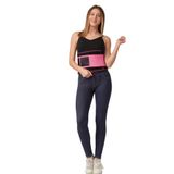 Termal Sauna Zayıflama Bel Korsesi - Korse Kemeri Toparlayıcı Bel İnceltici (PEMBE)
