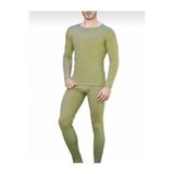 Termal Takım Alt Üst -20 +20 Derece Tam Koruma Termal Çorap - 3XL - Haki