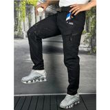 Termal Taktil Soğuk Havalara Karşı Maksimum Koruma: Softjel Polarlı Termal Softshell Pantolonlar - 01-Siyah