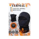 Termal Tam Yüz Kar Maskesi, Rüzgar Korumalı, Siyah Renk, Tek Beden - Option-1 - 0 - Siyah
