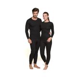 TERMAL Unisex Termal İçlik Tayt, Siyah, L Beden