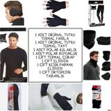 Termal Uzun Kollu Takım+Boyunluk+Kulaklık+Çorap+Ortopedik Tabanlık+2 Çift Eldiven - S