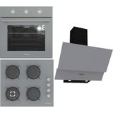 Termikel Ankastre Set (Bo O6435C A + Bh P6194C A + Ch C6532C Ba) - Antrasit