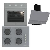 Termikel Ankastre Set (Bo O6435C A + Bh P7144C A + Ch C6532C Ba) - Antrasit