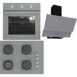 Termikel Ankastre Set (Bo O6435C A + Bh P7194C A + Ch C6532C Ba) - Antrasit