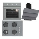 Termikel Ankastre Set (Bo O6435C A + Bh P7194C A + Ch S6532C Ba) - Antrasit