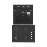 Termikel Ankastre Set (Bo O6435C B + Bh P7194C B) - Siyah