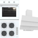 Termikel Ankastre Set (BO O6435C W - BH P6144C W - CH S6532C WW)