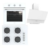 Termikel Ankastre Set (Bo O6435C W + Bh P7144C W + Ch C6532C Ww)