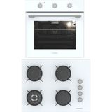 Termikel Ankastre Set (Bo O6435C W + Bh P7194C W) - Beyaz
