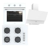 Termikel Ankastre Set (Bo O6435C W + Bh P7194C W + Ch C6532C Ww) - Beyaz