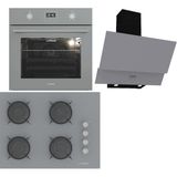 Termikel Ankastre Set (Bo O64D5C A + Bh P7144C A + Ch C6532C Ba) - Antrasit