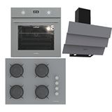 Termikel Ankastre Set (Bo O64D5C A + Bh P7144C A + Ch S6532C Ba) - Antrasit