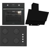 Termikel Ankastre Set (Bo O64D5C B + Bh P7144C B + Ch C6532C Bb) - Siyah