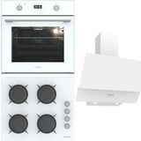 Termikel Ankastre Set (Bo O64D5C W + Bh P6144C W + Ch C6532C Ww) - Beyaz