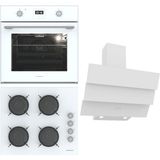 Termikel Ankastre Set (Bo O64D5C W + Bh P6144C W + Ch S6532C Ww) - Beyaz
