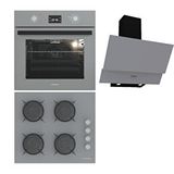 Termikel Ankastre Set (bo O6555c A + Bh P6144c A + Ch C6532c Ba) Antrasit