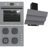 Termikel Ankastre Set (Bo O6555C A + Bh P6194C A + Ch S6532C Ba) - Antrasit