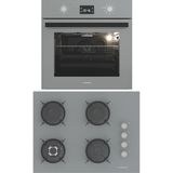Termikel Ankastre Set (Bo O6555C A + Bh P7194C A) - Antrasit