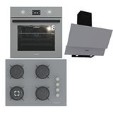 Termikel Ankastre Set (Bo O6555C A + Bh P7194C A + Ch C6532C Ba) - Antrasit