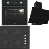 Termikel Ankastre Set (BO O6555C DB - BH P7144C B - CH S6532C BB)